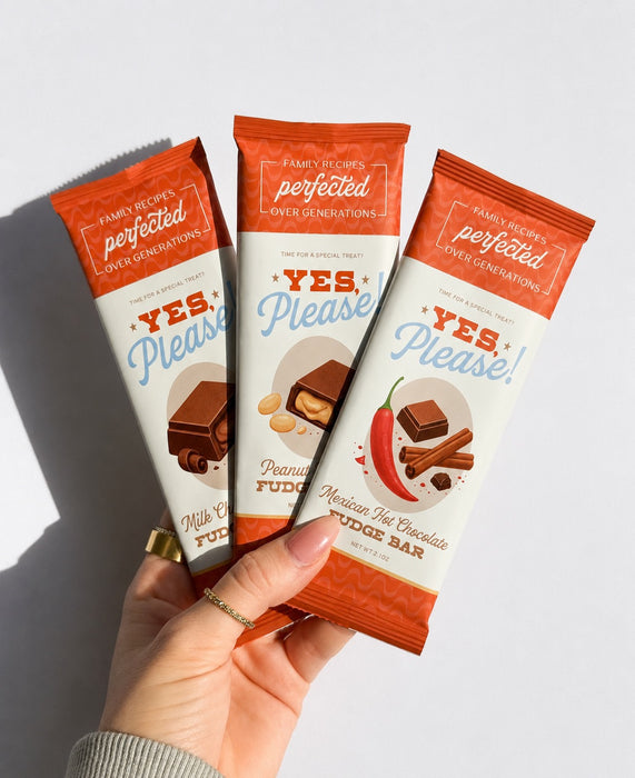 Milk Chocolate Fudge Bar