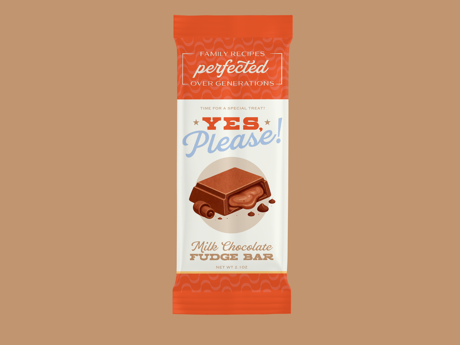 Milk Chocolate Fudge Bar
