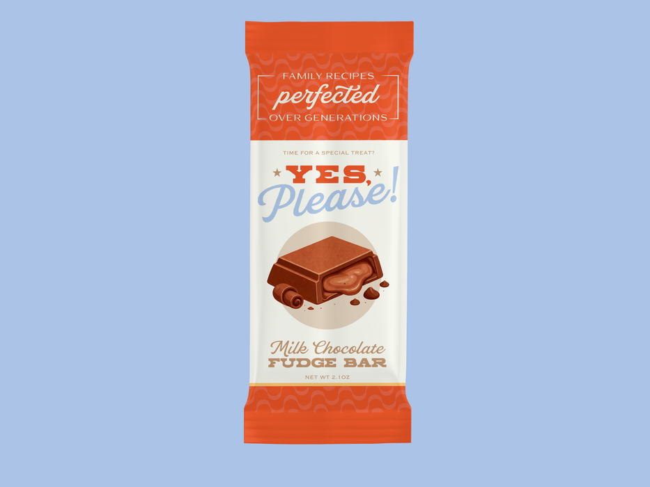 Milk Chocolate Fudge Bar