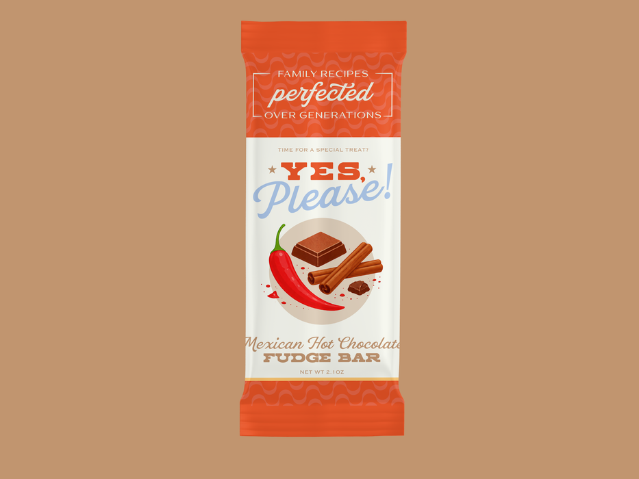 Mexican Hot Chocolate Fudge Bar