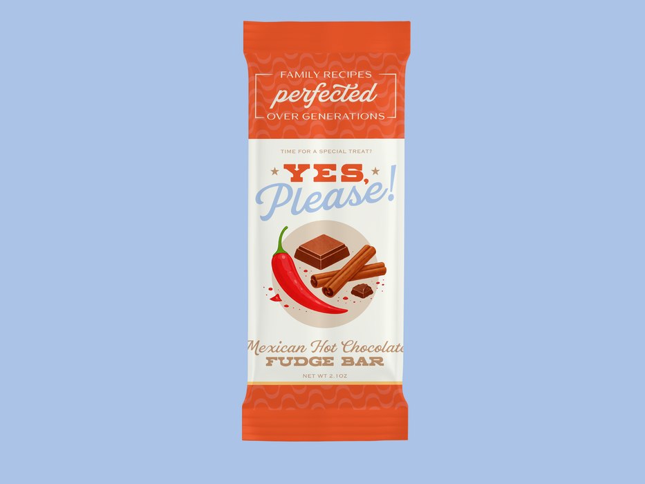 Mexican Hot Chocolate Fudge Bar