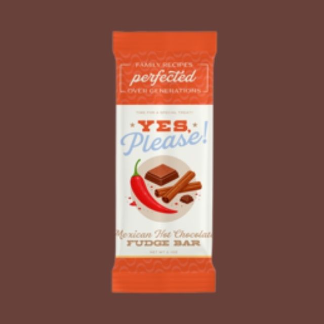 Mexican Hot Chocolate Fudge Bar