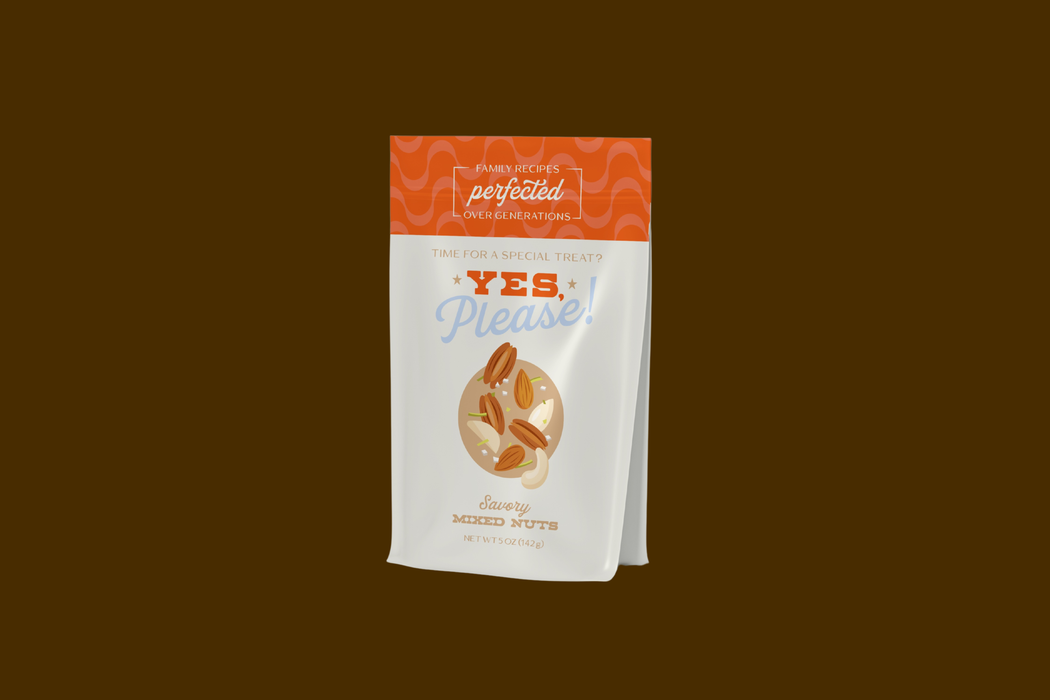 Savory Mixed Nuts Pouch
