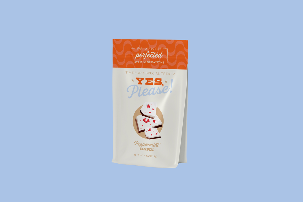 Peppermint Bark Pouch