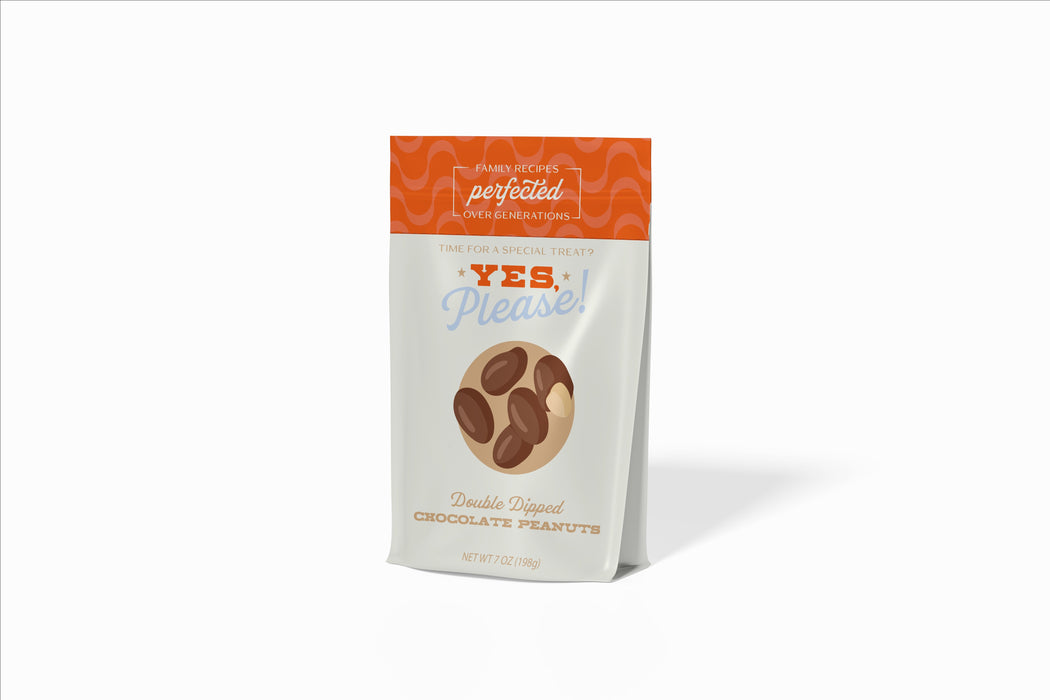 Double Dipped Chocolate Covered Peanuts